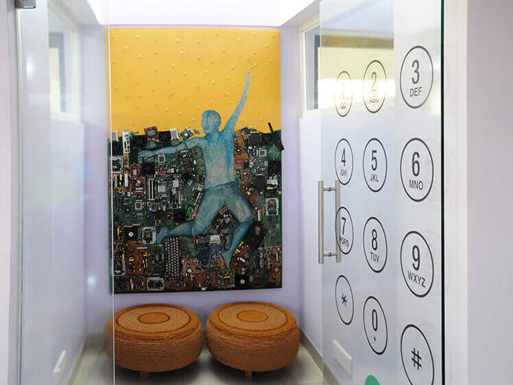 Creative office phone booths for employees